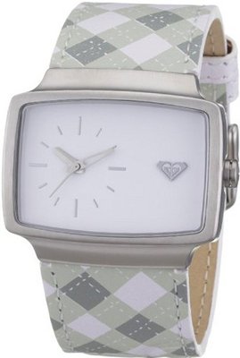 Roxy Ladies Analogue W211BLAWHT With Leather Strap