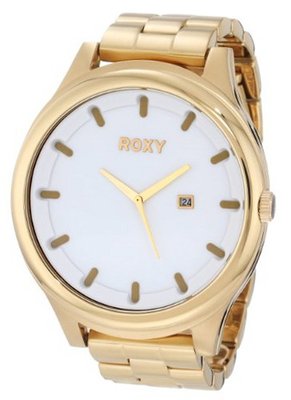 Roxy RWWA009-GLD Classic Analog Stainless Bracelet