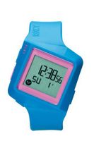 Roxy The Yang Digital with Multicolour Dial Digital Display and Multicolour Plastic or PU Bracelet W231DR-BLU12T