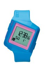 Roxy The Yang Digital with Multicolour Dial Digital Display and Multicolour Plastic or PU Bracelet W231DR-BLU12T