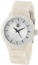 Roxy W237BP-WHT Baroness White Marble Analog