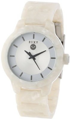 Roxy W237BP-WHT Baroness White Marble Analog