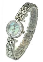 Royal Crown 3602 Jewelry Diamond Waterproof Round Dial Stainless-steel Wrist