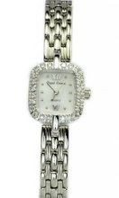 Royal Crown 3605 Jewelry Diamond Waterproof Square Dial Stainless-steel Wrist