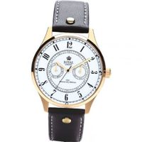 Royal London Anniversary Edition Day/Date Subdial Black Leather Strap