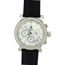 Royal London Gents Analogue Chronograph/Date Black Leather Strap 41095-01
