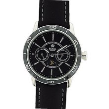 Royal London Gents Date 24 Hour Sun & Moon Phase Leather Strap 41124-03
