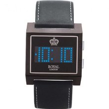Royal London Gents Digital Calendar Dial 'The Ace' Leather Strap 41057-03