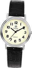 Royal London Lumibrite Dial Black Leather Gents 4000-03