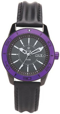 Royal London Quartz with Black Dial Analogue Display and Black Leather Strap 21085-04