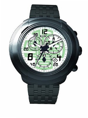 RSW 4130.1.1.25.00 Volante Black Round White Dial Chronograph Sapphire Crystal