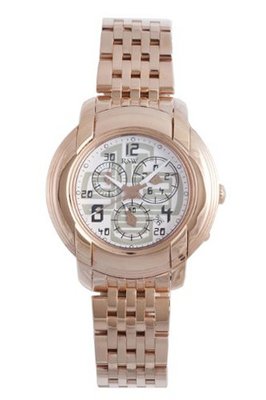 RSW 4130.PP.PP.25.00 Volante Rose-Gold PVD Stainless-Steel White Chronograph Date