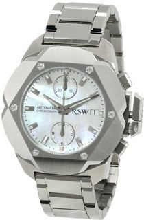 RSW 4400.MS.S0.21.D0 Nazca Stainless-Steel Mother-of-Pearl Diamond Automatic Chronograph