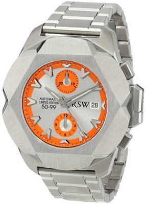 RSW 4450.MS.S0.58.00 Nazca Automatic Chronograph Silver Dial Sapphire Crystal