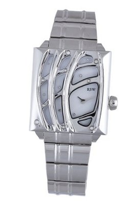RSW 6020.BS.S0.211.DS Wonderland Rectangular Mother-Of-Pearl Dial Diamond Steel