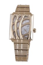 RSW 6020.PP.PP.5.00 Wonderland Rectangular Rose Gold Pvd Silver Dial Steel