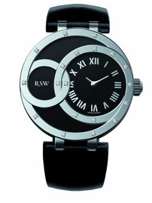RSW 6025.BS.L1.12.D0 Wonderland Round Round Black Diamond Patent Leather