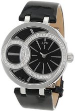 RSW 6025.BS.L1.1.D1 Wonderland Round Black Dial Patent Leather Diamond