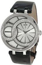 RSW 6025.BS.L1.5.D1 Wonderland Round Stainless-Steel Diamond Patent Leather