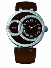 RSW 6025.BS.L9.92.D1 Wonderland Round Brown Dial Sapphire Crystal Diamond