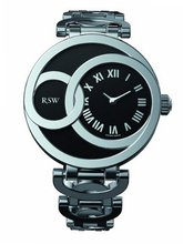 RSW 6025.BS.S0.12.00 Wonderland Round Black Dial Stainless Steel