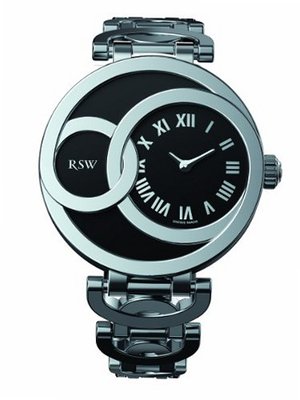 RSW 6025.BS.S0.12.00 Wonderland Round Black Dial Stainless Steel