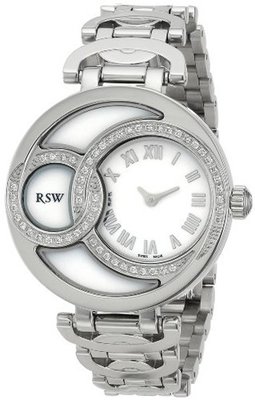 RSW 6025.BS.S0.2.D1 Wonderland Round White Dial Diamond Stainless Steel