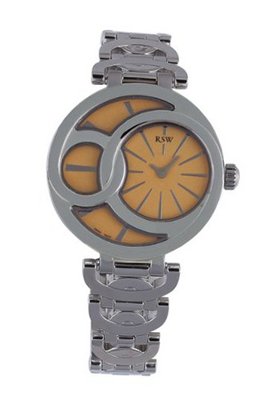 RSW 6025.BS.S0.8.00 Wonderland Round Orange Dial Stainless Steel