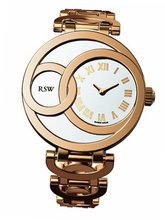 RSW 6025.PP.PP.2.00 Wonderland Round White Dial Rose-Gold PVD Stainless-Steel Bracelet