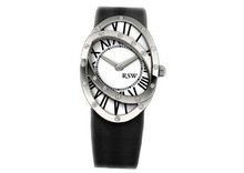 RSW 6960.BS.TS1.22.D1 Loop Black Satin Diamond Roman Numerals
