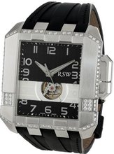 RSW 7110.MS.R1.12.D1 Crossroads Square Automatic Diamond Black Rubber