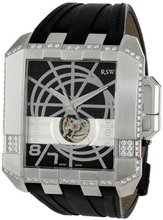 RSW 7110.MS.V1.1.D1 Crossroads Square Black Automatic Diamond Leather