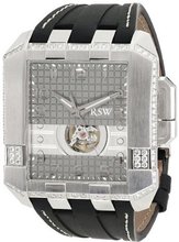 RSW 7110.MS.V12.52.D1 Crossroads Square Automatic Diamond Black Leather