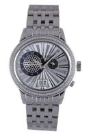 RSW 9140.BS.S0.5.D1 Consort Oval Silver Dial Steel Diamond Dual Time Date