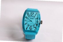 PARIS TURQUOISE Unisex 100 Percent Silicone Textured Strap