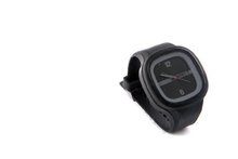 RUBR I BLACK Unisex Oversized Silicone Japanese Quartz