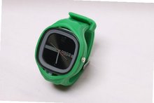 RUBR I FOREST/BLACK Unisex Oversized Silicone Japanese Quartz