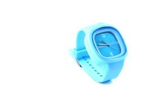 RUBR I LIGHT BLUE Unisex Oversized Silicone Japanese Quartz