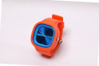 RUBR I ORANGE/ROYAL Unisex Oversized Silicone Japanese Quartz