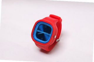 RUBR I RED/ROYAL Unisex Oversized Silicone Japanese Quartz