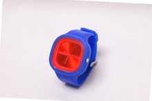 RUBR I ROYAL/RED Unisex Oversized Silicone Japanese Quartz