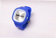 RUBR I ROYAL/WHITE Unisex Oversized Silicone Japanese Quartz