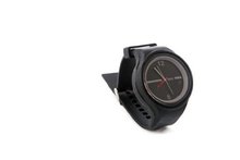RUBR II BLACK Unisex Oversized Silicone Japanese Quartz