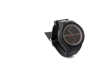 RUBR II BLACK Unisex Oversized Silicone Japanese Quartz