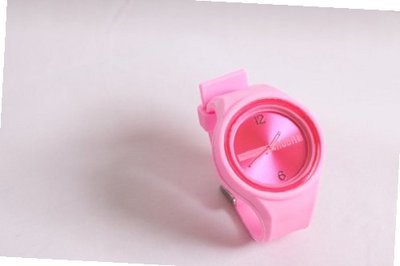 RUBR II LIGHT PINK Unisex Oversized Silicone Japanese Quartz