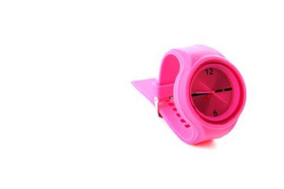 RUBR II MAGENTA Unisex Oversized Silicone Japanese Quartz