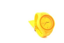 RUBR II YELLOW Unisex Oversized Silicone Japanese Quartz