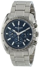 Rudiger R1000-04-003 Dresden Blue Luminous Dial Solid Steel Chronograph Tachymeter