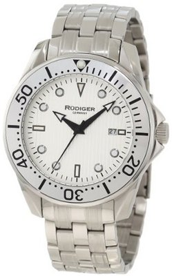 Rudiger R2000-04-001.1 Chemnitz Steel Silver Luminous Dial