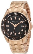 Rudiger R2000-09-007 Chemnitz Rose Gold IP Black Luminous Dial